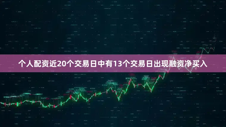 个人配资近20个交易日中有13个交易日出现融资净买入